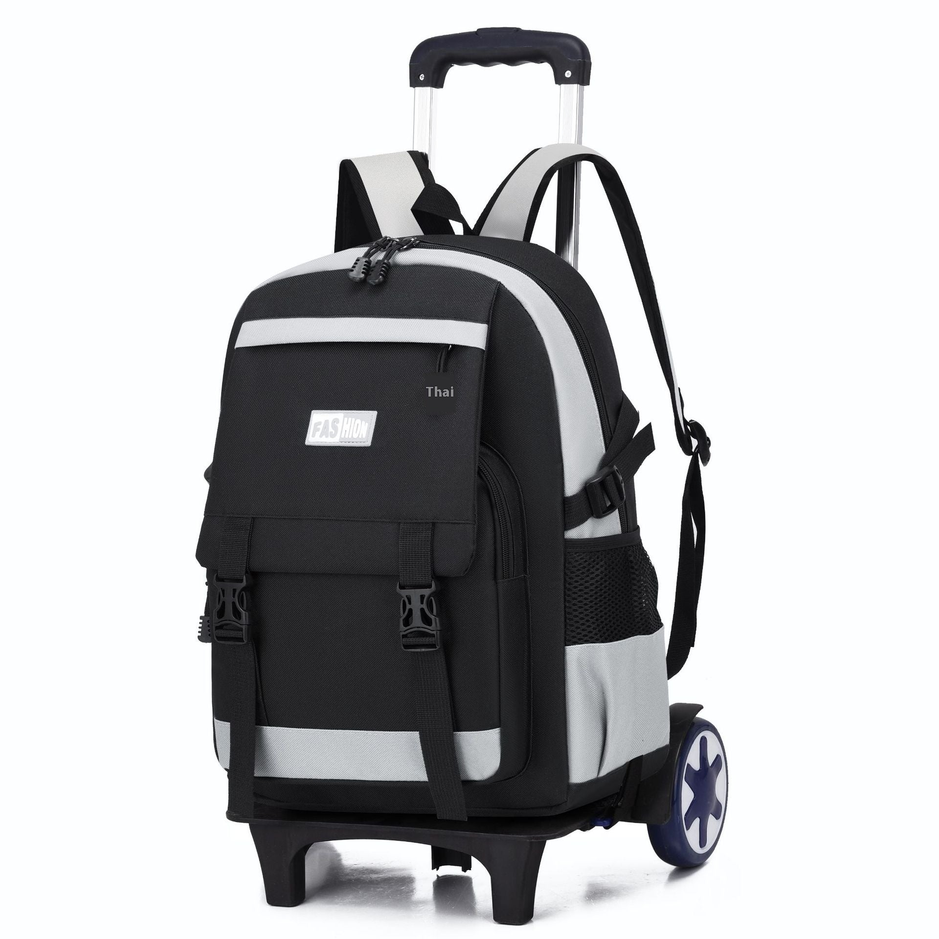 Élève de l'école primaire de loisirs Grande capacité Pull Rod sac à dos