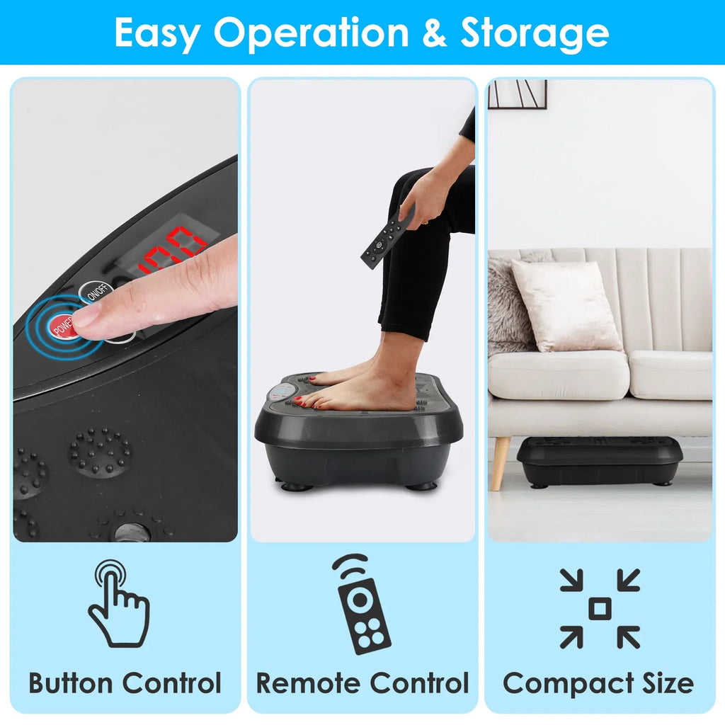 Machine d'exercice de vibration Plate-forme vibrante Corps entier Fitness Session E