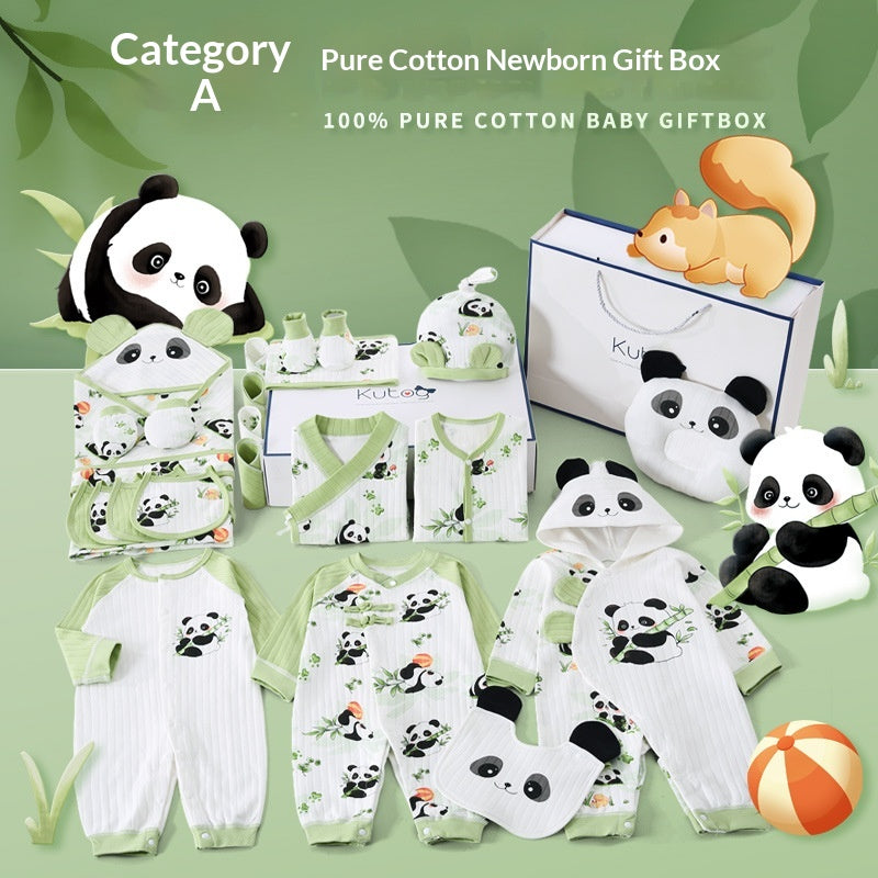 Boîte cadeau de vêtements pour bébé Ensemble de démarrage pour nouveau-nés