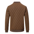Casual Youth Stand-Collar Hommes Veste en cuir rembourré en coton
