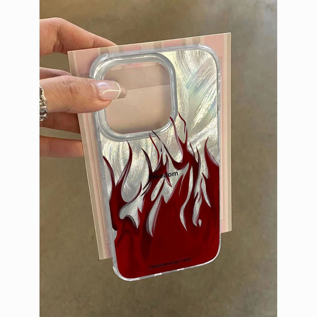 Clapet de téléphone tout compris pour fille de flamme de sept couleurs