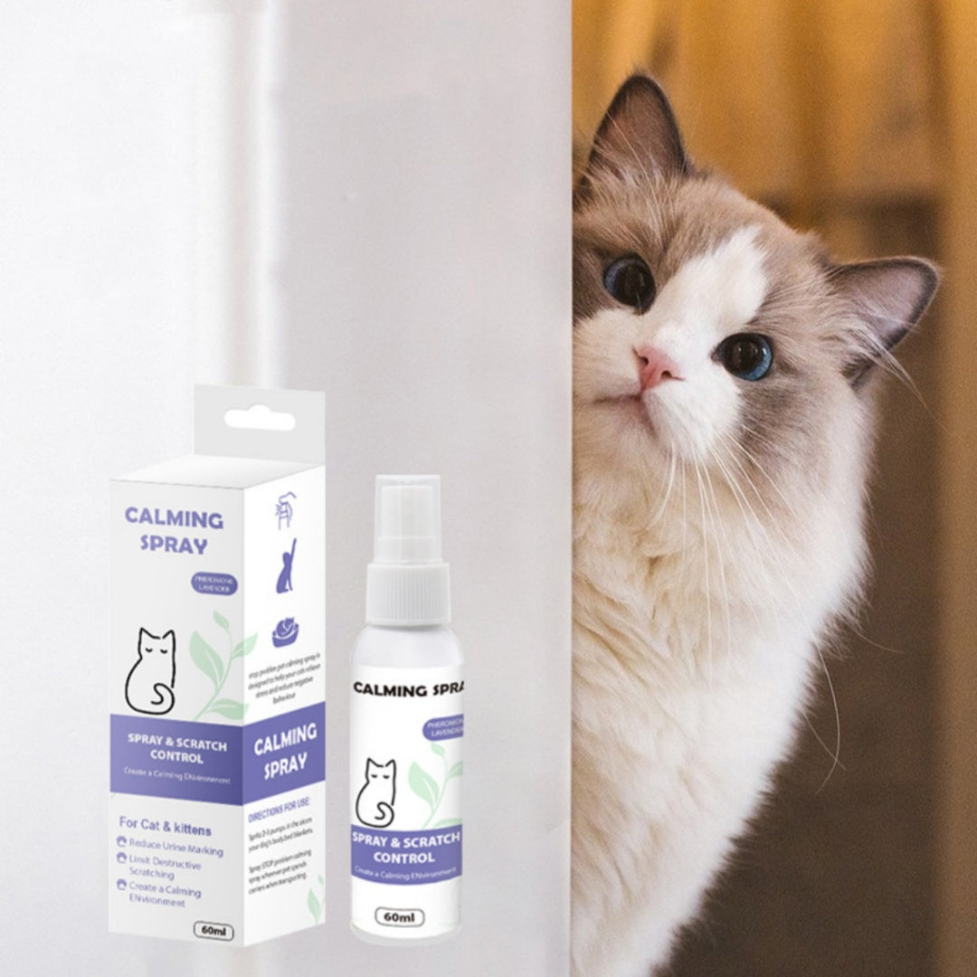 Huile biologique Formule Anxiety Relief Pet Calm Spray