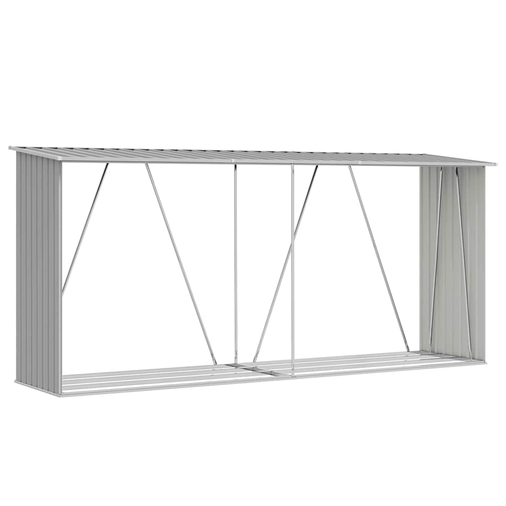 Stockage de bois de chauffage en acier galvanisé 330x stockage de bois de chauffage acier galvanisé