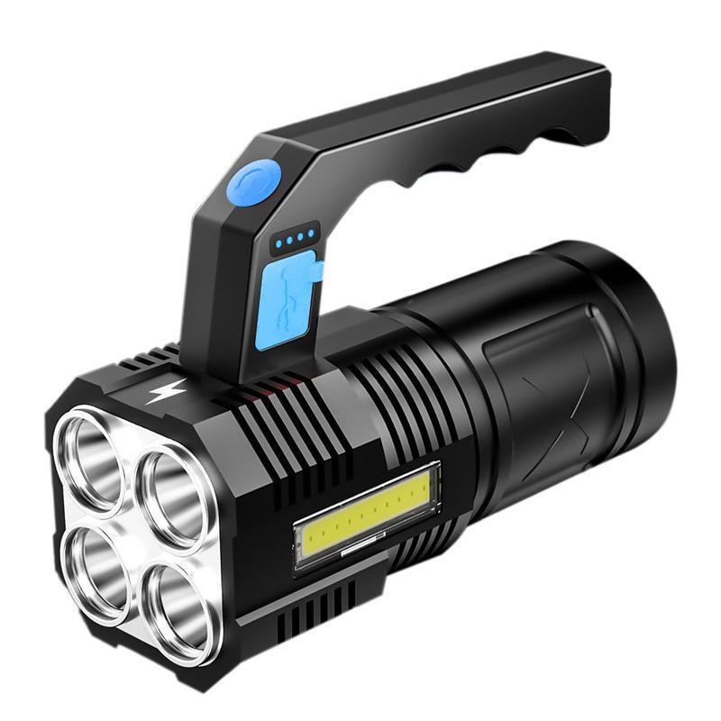Super Bright 12000000LM LED Spotlight Handheld Camping Searchlight Torch