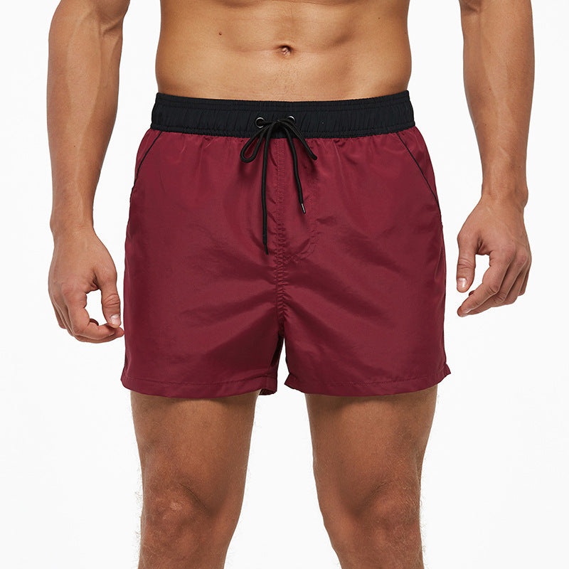 Short sport homme Cinquième pantalon imperméable Séchage rapide respirant doublé Anti exposition Dou
