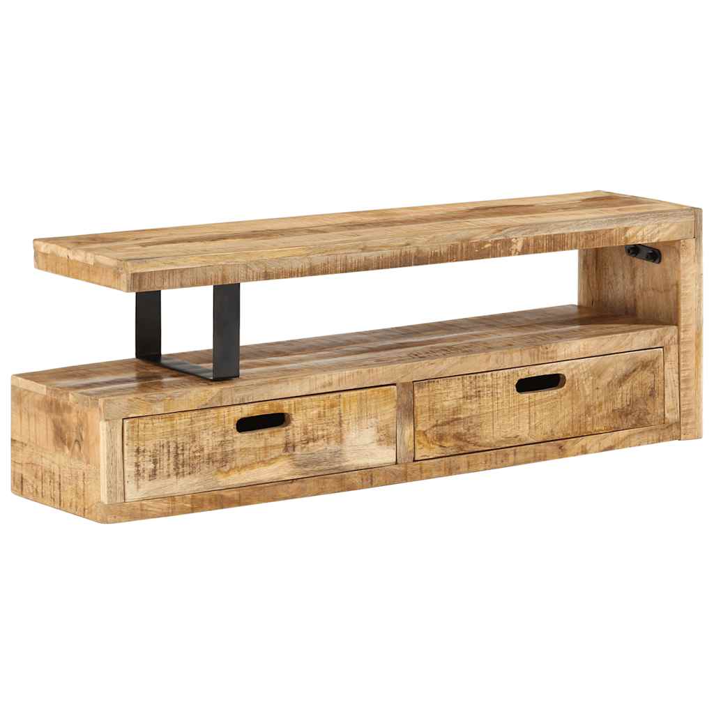 Support TV (118–200) x Support TV en bois de mango massif
