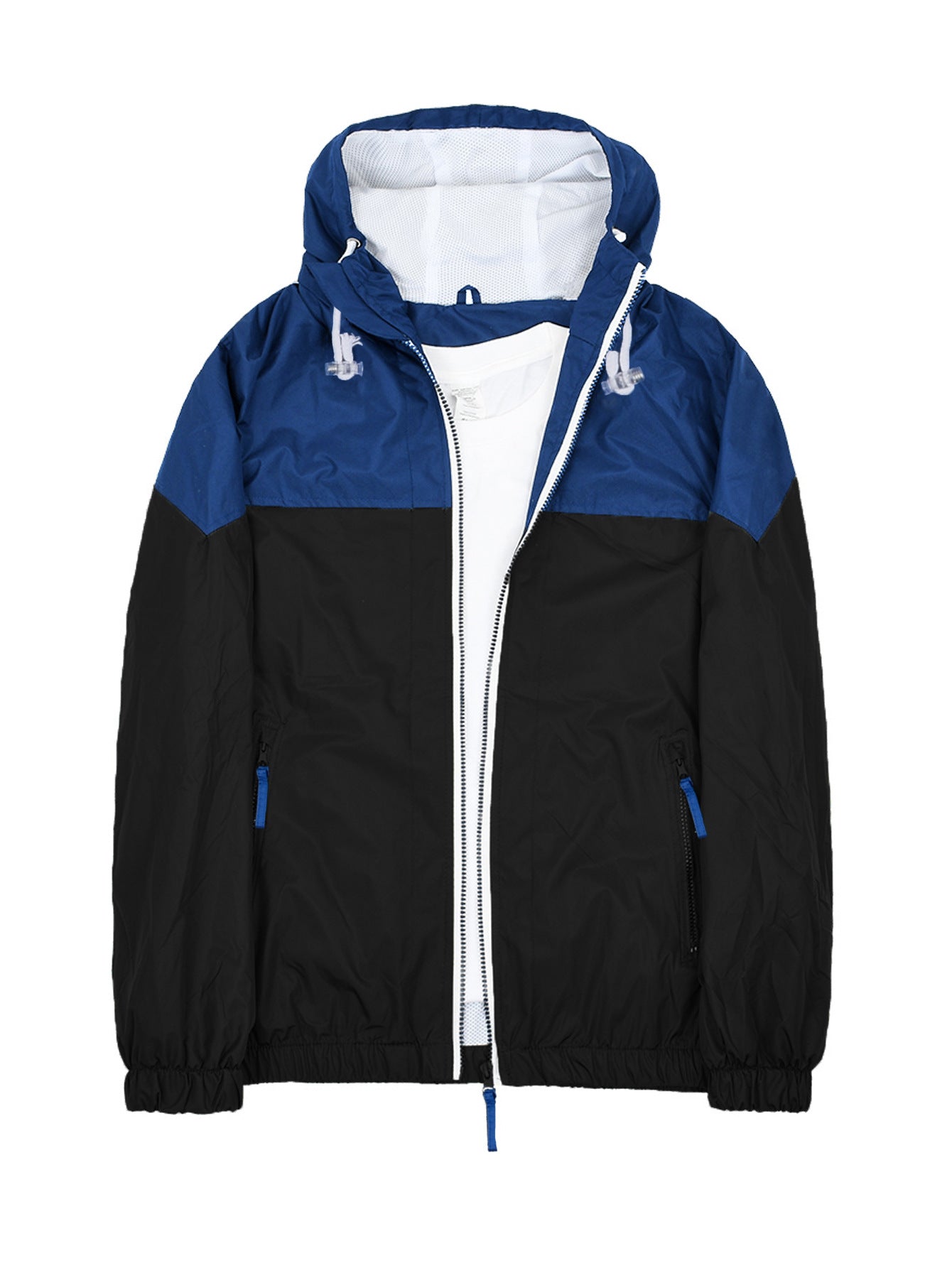 Manteau de brise-vent d'extérieur pour hommes Veste souple monocouche légère