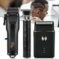Kit professionnel pour cheveux et barbes avec un pinceau sans fil