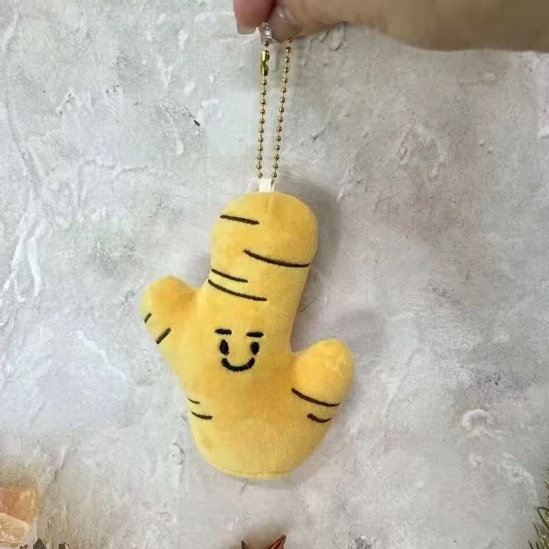 Cute Guangdong Dim Sum Plush Jouet Barbecue Pork Bun
