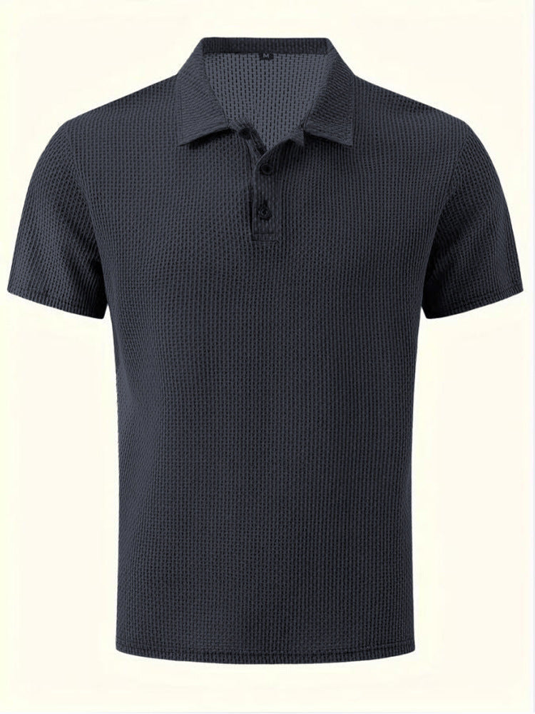Chemise Homme Collier Été Couleur Unie