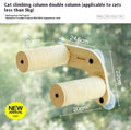 Meow Hu Wang est aussi Cat Scratch Trees ne couvrant pas une zone de mur de verre