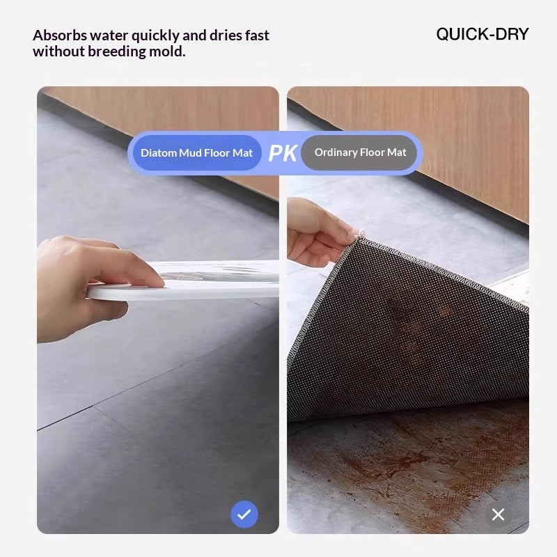 Tapis antidérapant absorbant l'eau
