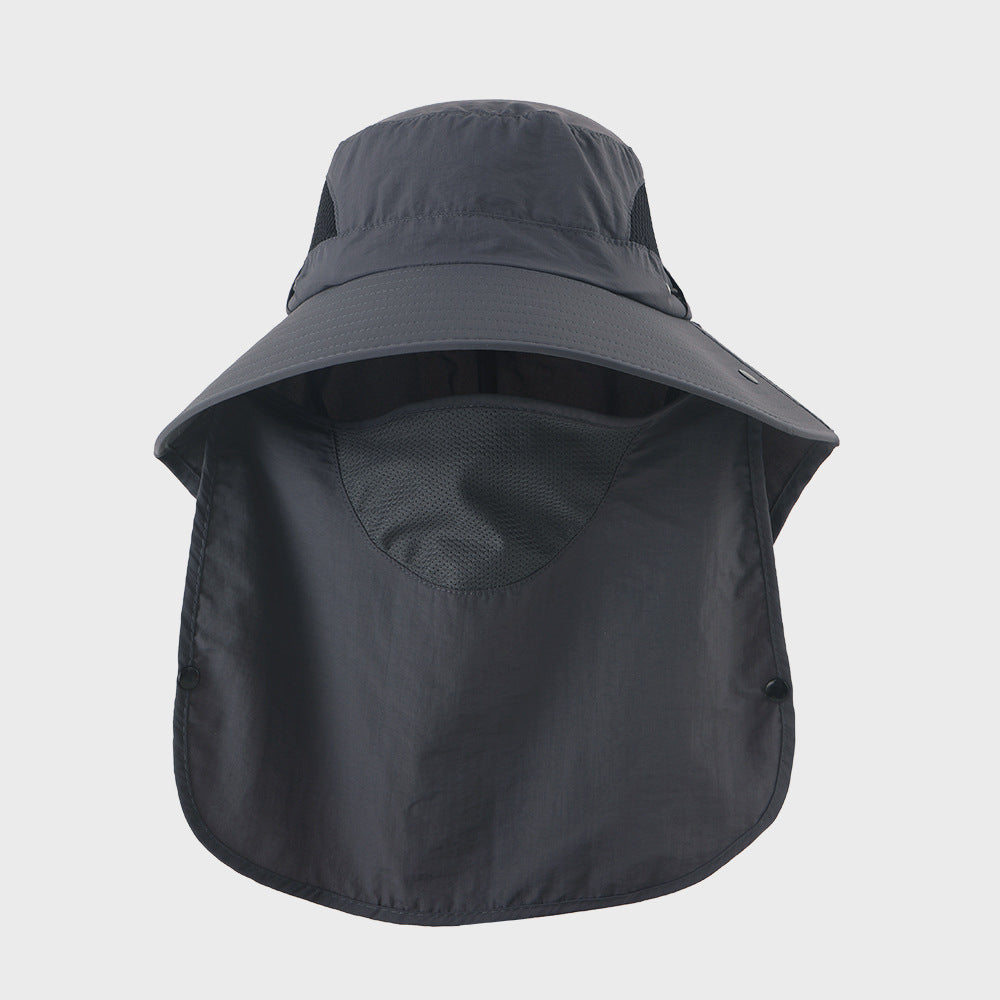Cap de pêche extérieure Protection Chapeau Bucket Protection UV Chapeau Sun