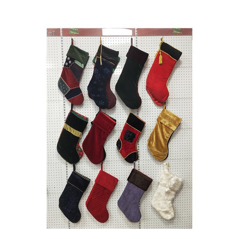 Noël article décoratif le plus vendu haut de gamme Santa Stocking