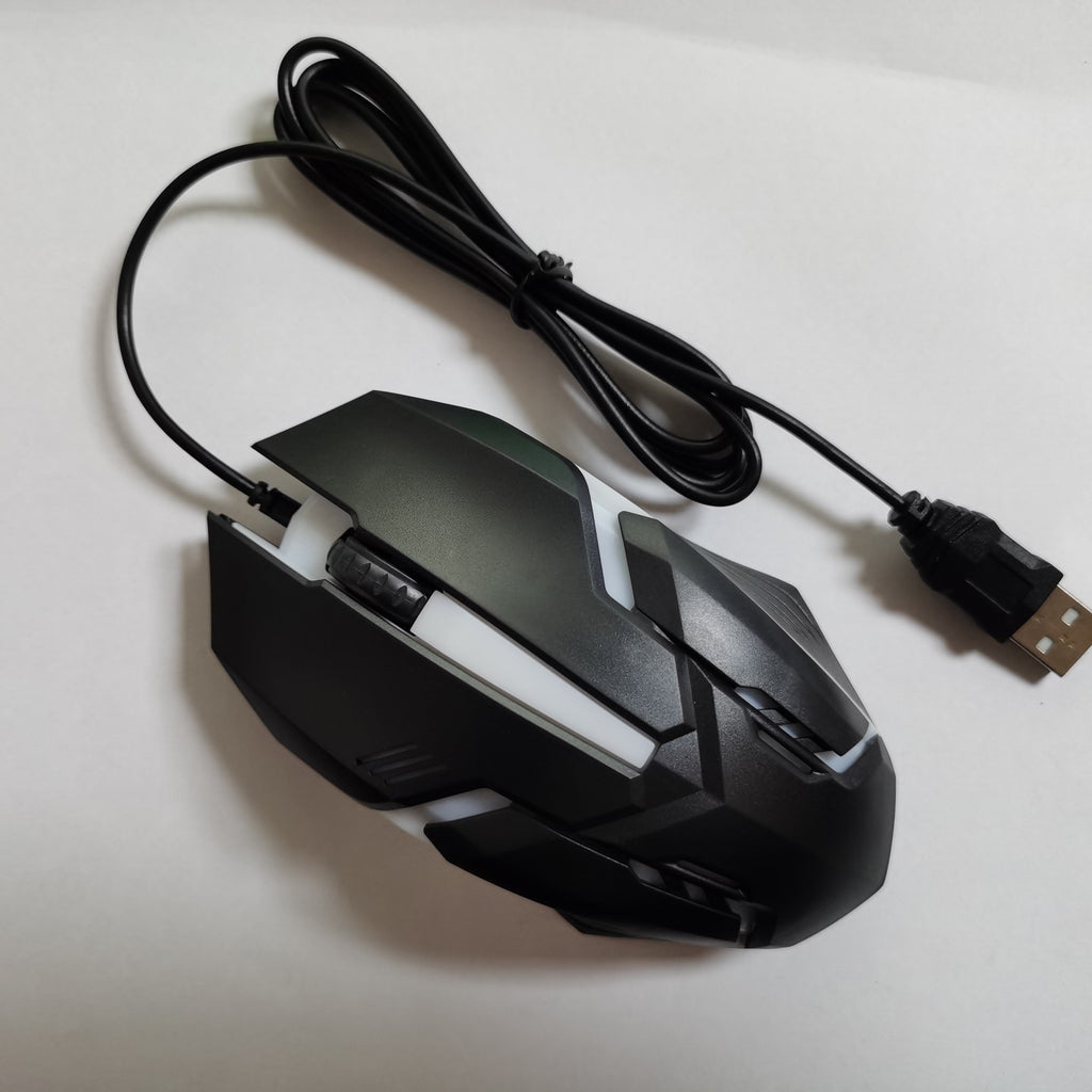 Câblé Lumineux E-sports Bureau Souris informatique