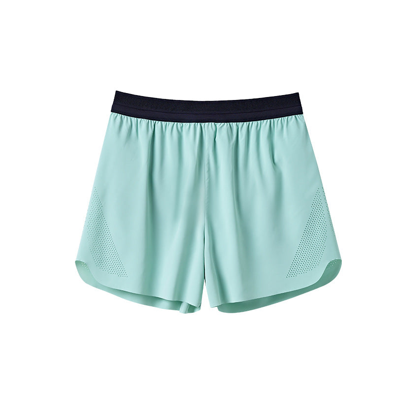 Short de course en deux pièces coupe laser Pantalon de fitness extérieur