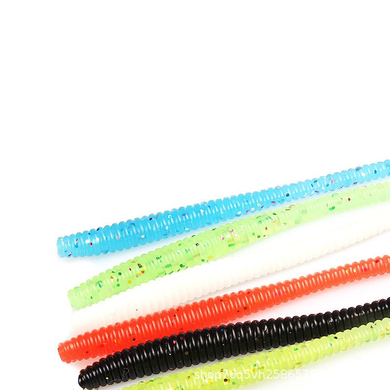 Larve 8cm Road Subsoft Bait Monochrome avec sel