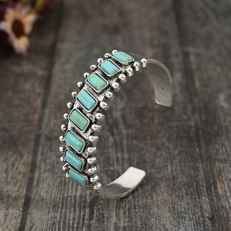Bracelet Vintage naturel turquoise pour femmes