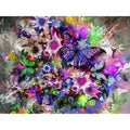 Peinture de diamant de spectre de papillon coloré