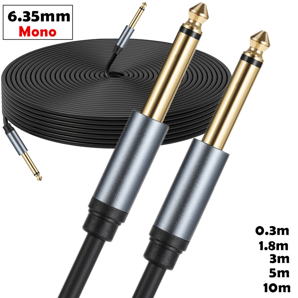 Amplifieur de câble audio 65mm Microphone Cord