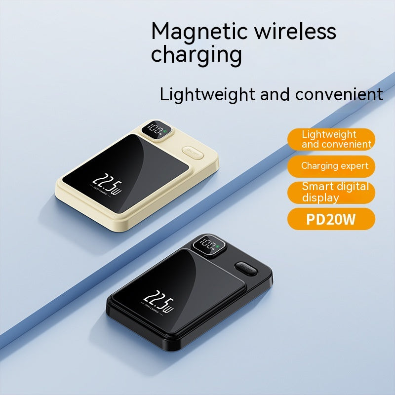 Banque de puissance magnétique 20000 MA Grande capacité charge rapide Mobile Power Gift