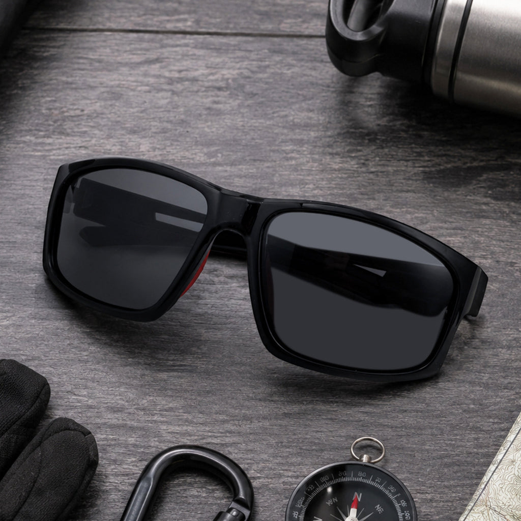 Arrivée Lunettes de soleil de sport de mode européennes et américaines pour hommes Style Trendy Wind