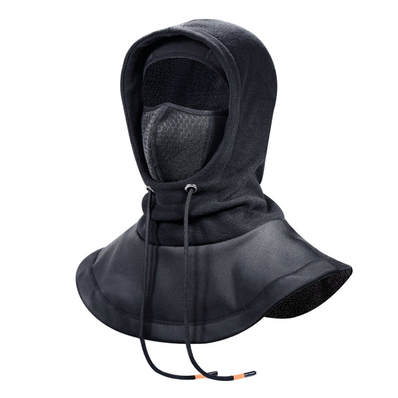 Tête thermique doublée de polaire Protection contre le vent Bandana Protection contre le froid Cyclisme Ma