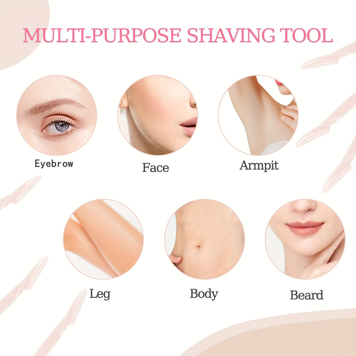 Outil pratique de façonnage des sourcils de beauté maison
