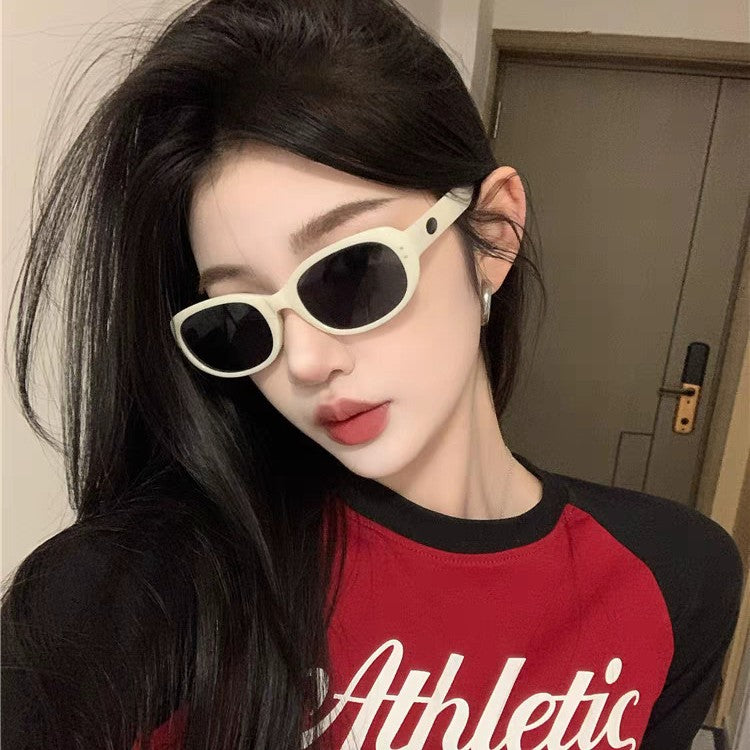 Influencer Street-Style Sun-Protection Trendy Lunettes de soleil polyvalentes