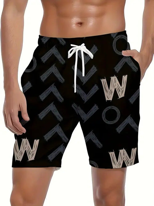 Short homme occasionnel respirant