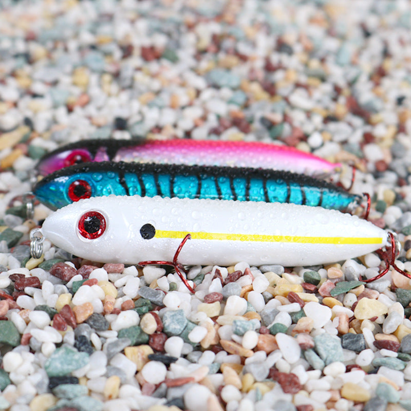 Exclusive Lifelike Fish-eye Tackle Floating Pencil Lures pour la pêche au lure