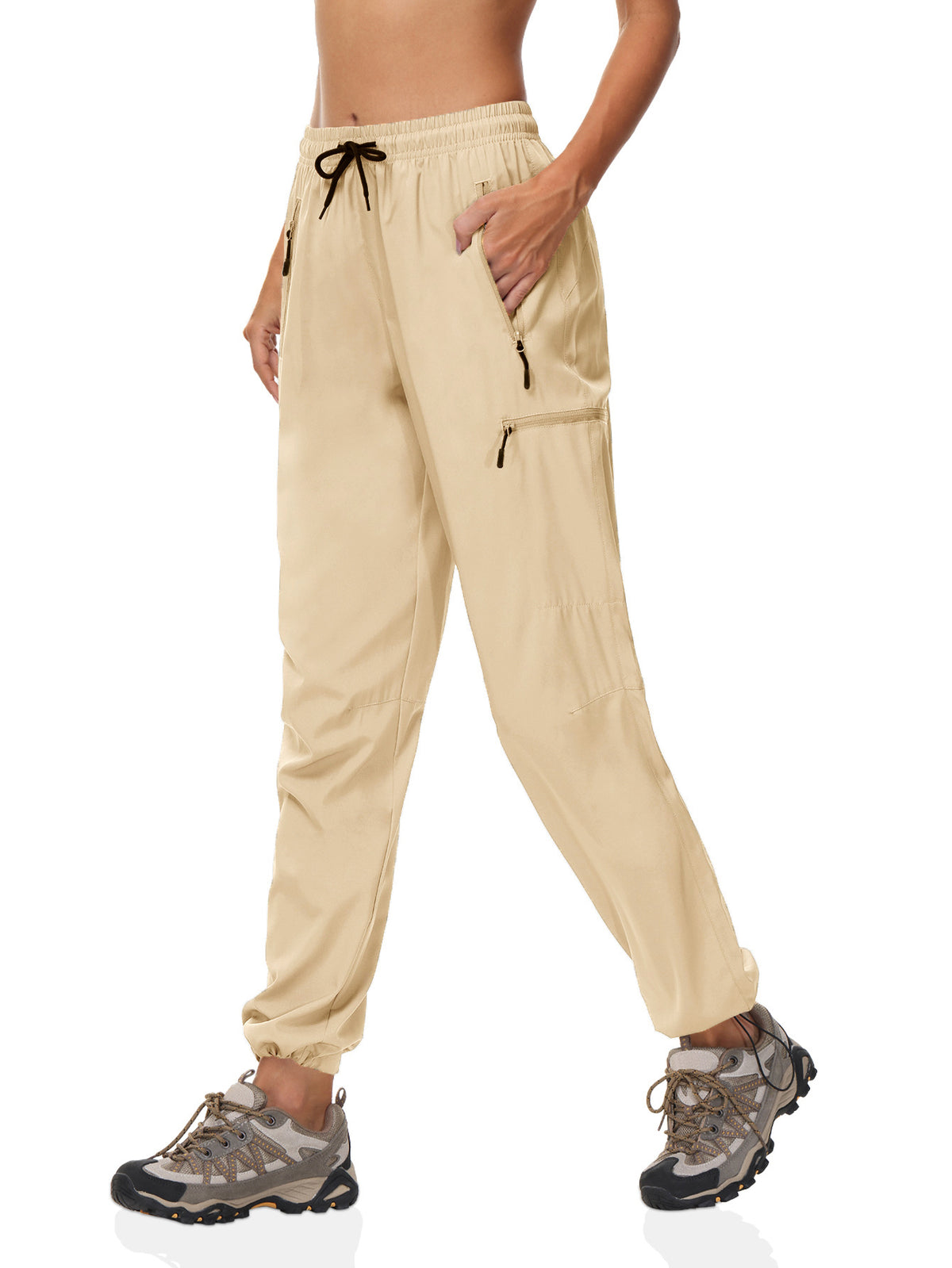 Pantalons à séchage rapide Pantalons pour femmes Été mince Sports Randonnée en plein air Alpinisme Protection solaire