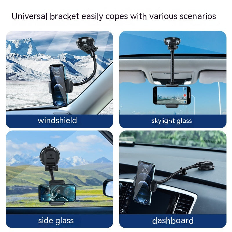 Voiture tournante universelle Mobile Mobile Bracket Double Supercharged Multi-angle Réglage Ben