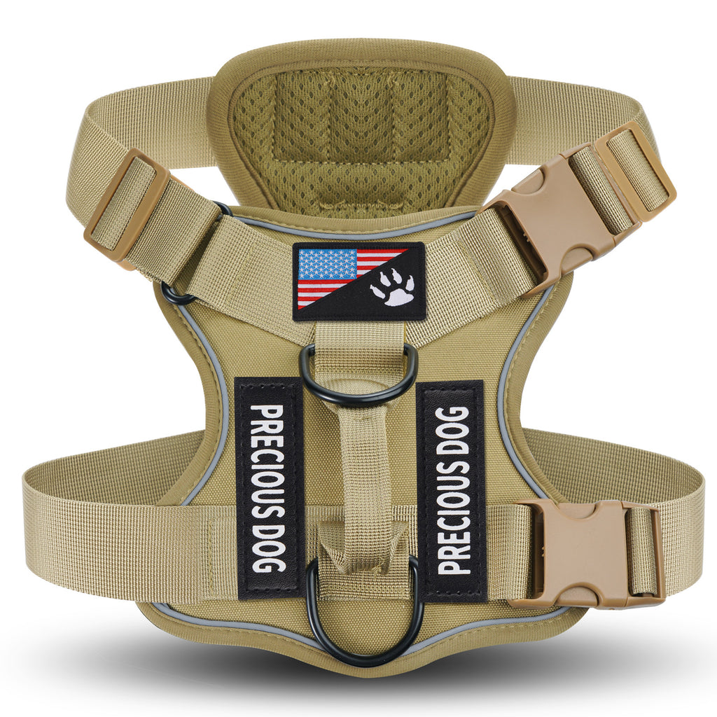 Veste de la poitrine tactique grand chien