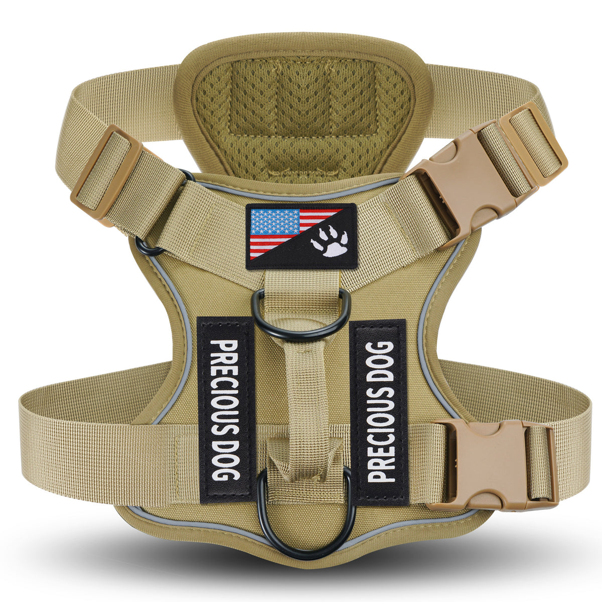 Veste de la poitrine tactique grand chien