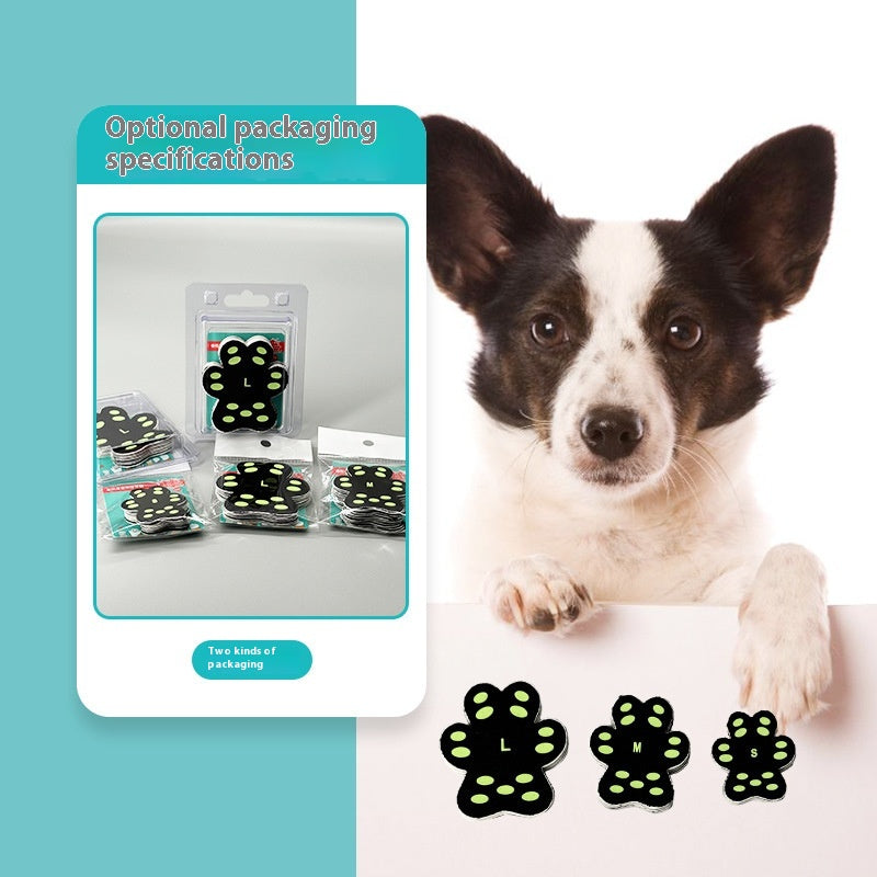 Respirant Invisible Claw Pad Dog Walking Claw Protection Footsticker