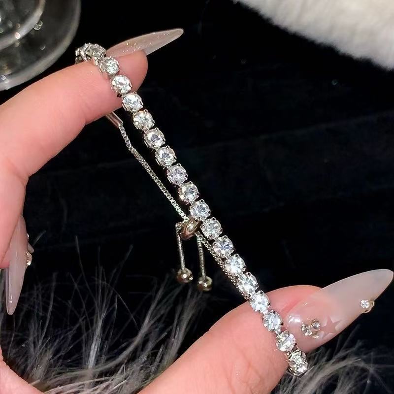 Bracelet Zircon Super Shiny de luxe pour femmes