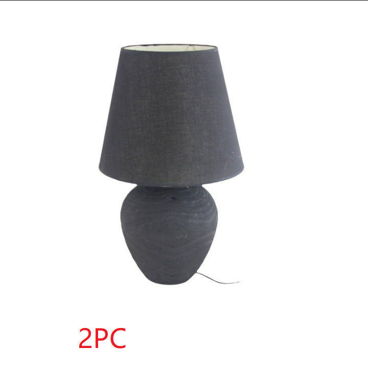 Lampe de table en bois silent style maison Homestay Hotel Atmosphere Décoration Artisan ou