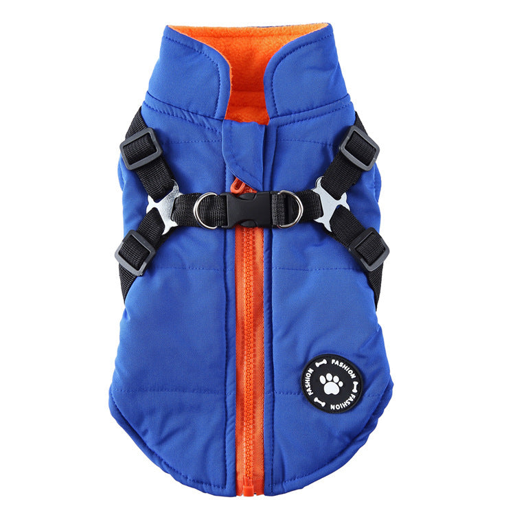 Veste de ceinture de poitrine en coton rembourré