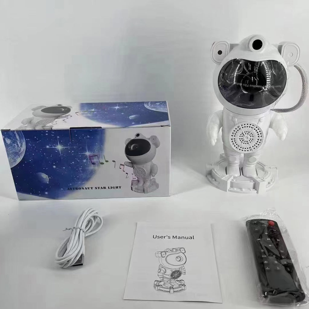 Astronaute Bluetooth Starry Sky Projection Lampe Spaceman Starry Sky Star Ambiance Light Cre