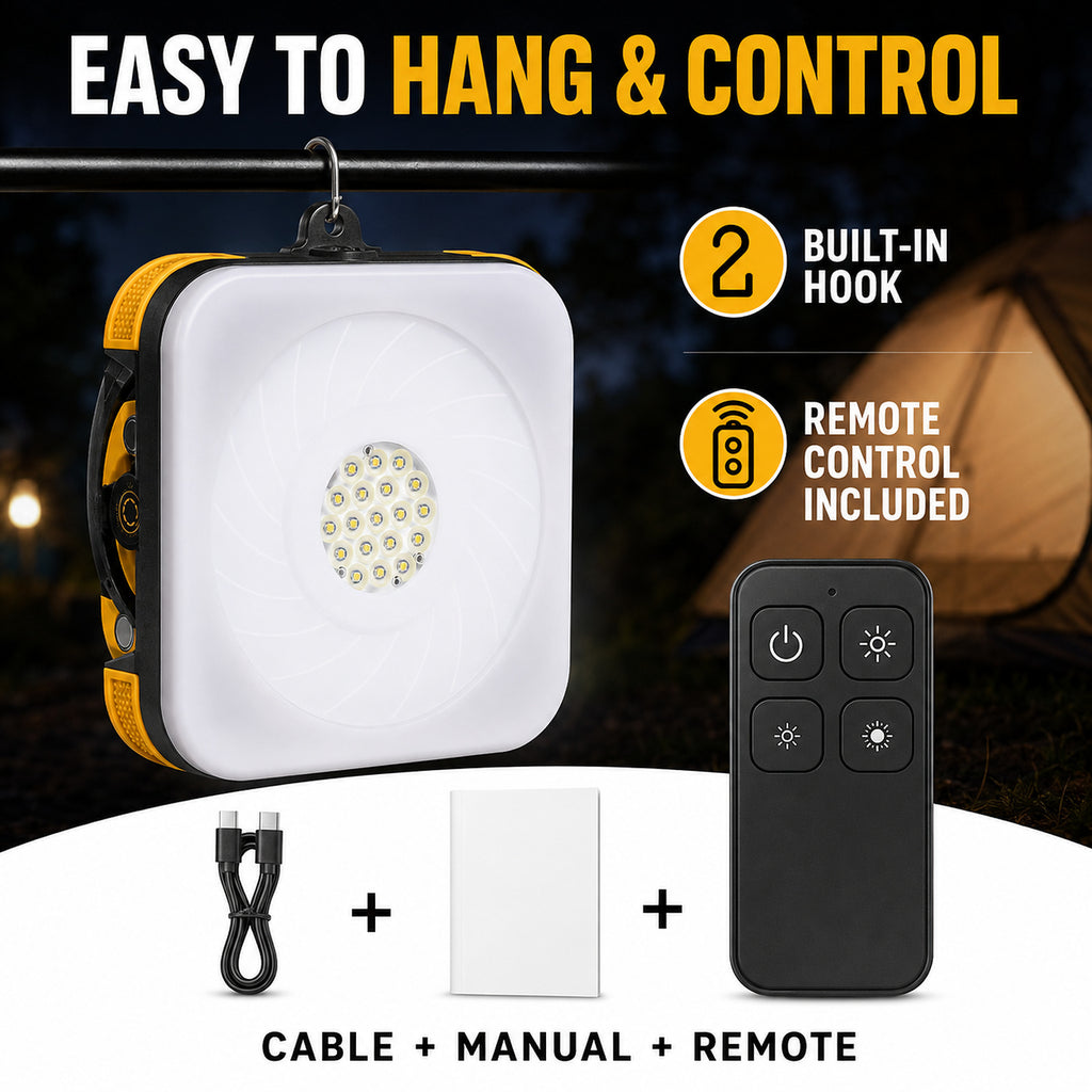 Lanterne de camping à LED D87 2 L