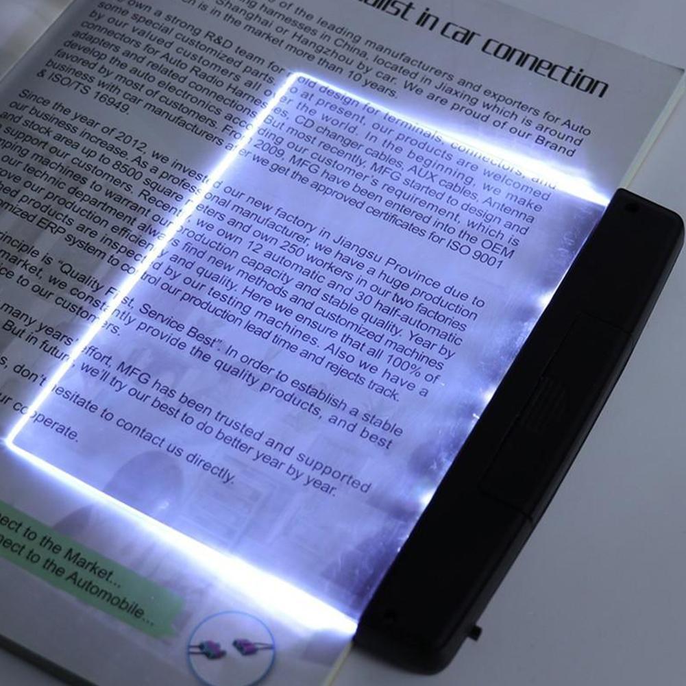 Flat Panel Night Vision Reading Light