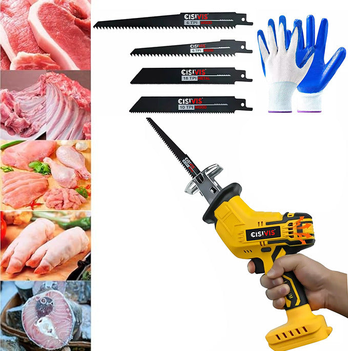 4 lames pour scie à os sans fil DeWalt 20V pour couper les os et la viande