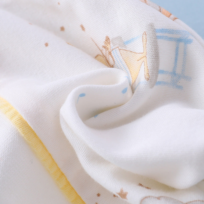 Chapeau chaud pour bébé en coton doux sans os