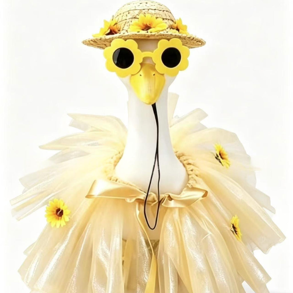 Robe de costume d'Oie du porc et du tournesol