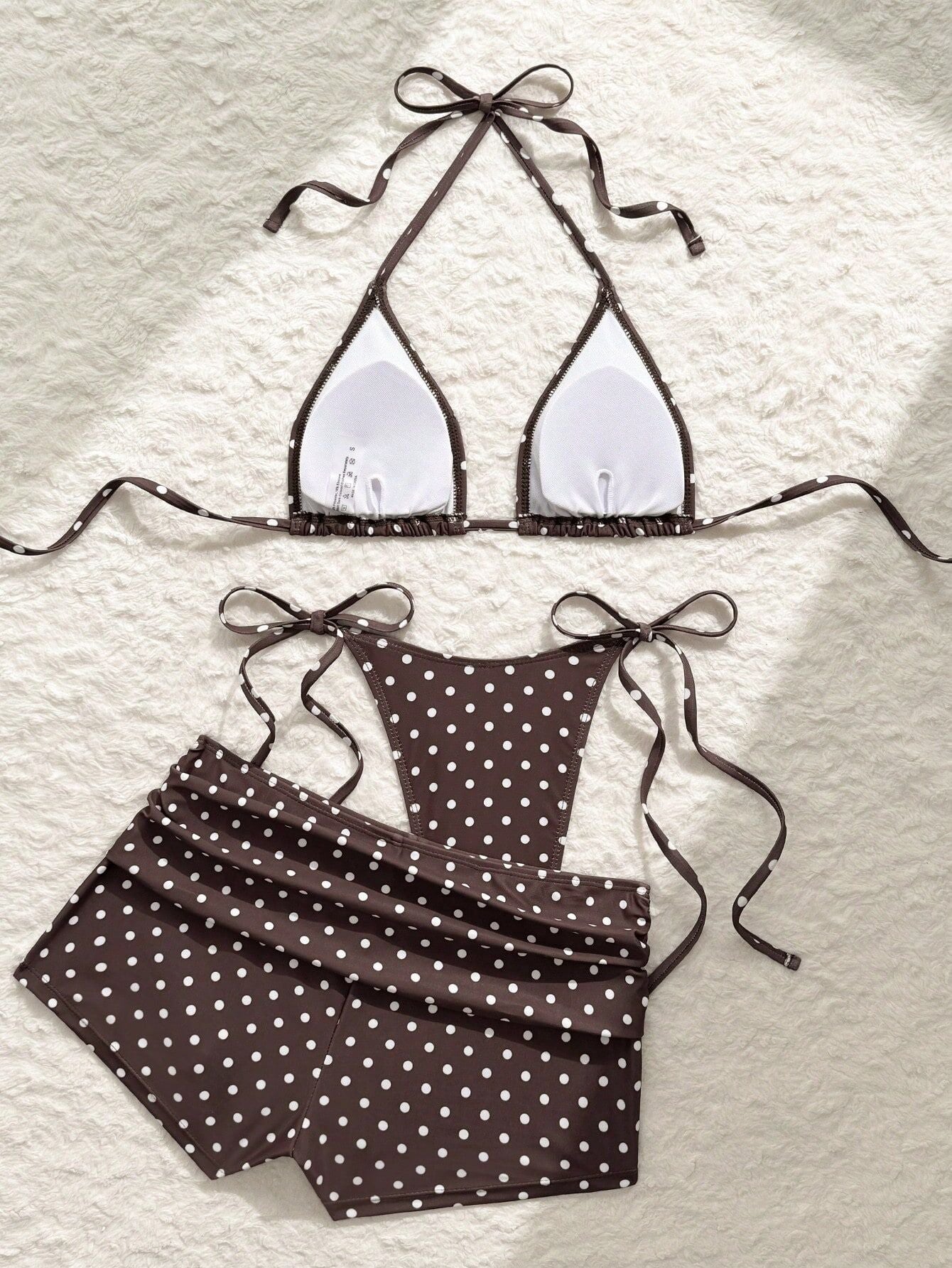Ensemble de maillots de bain à deux pièces pour femmes