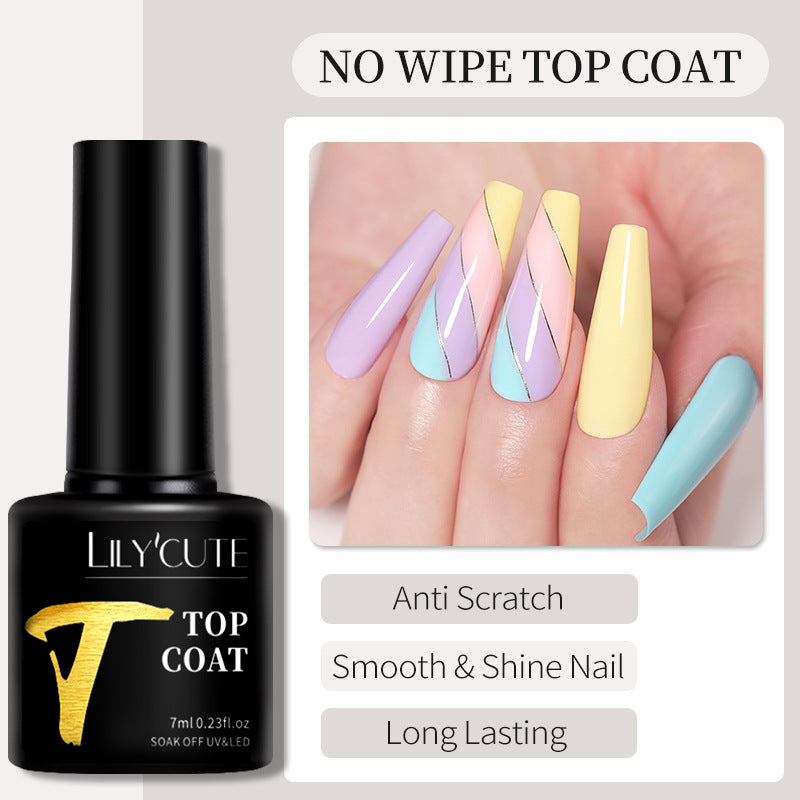 Topcoat Nail Fonction polonaise Adhésive