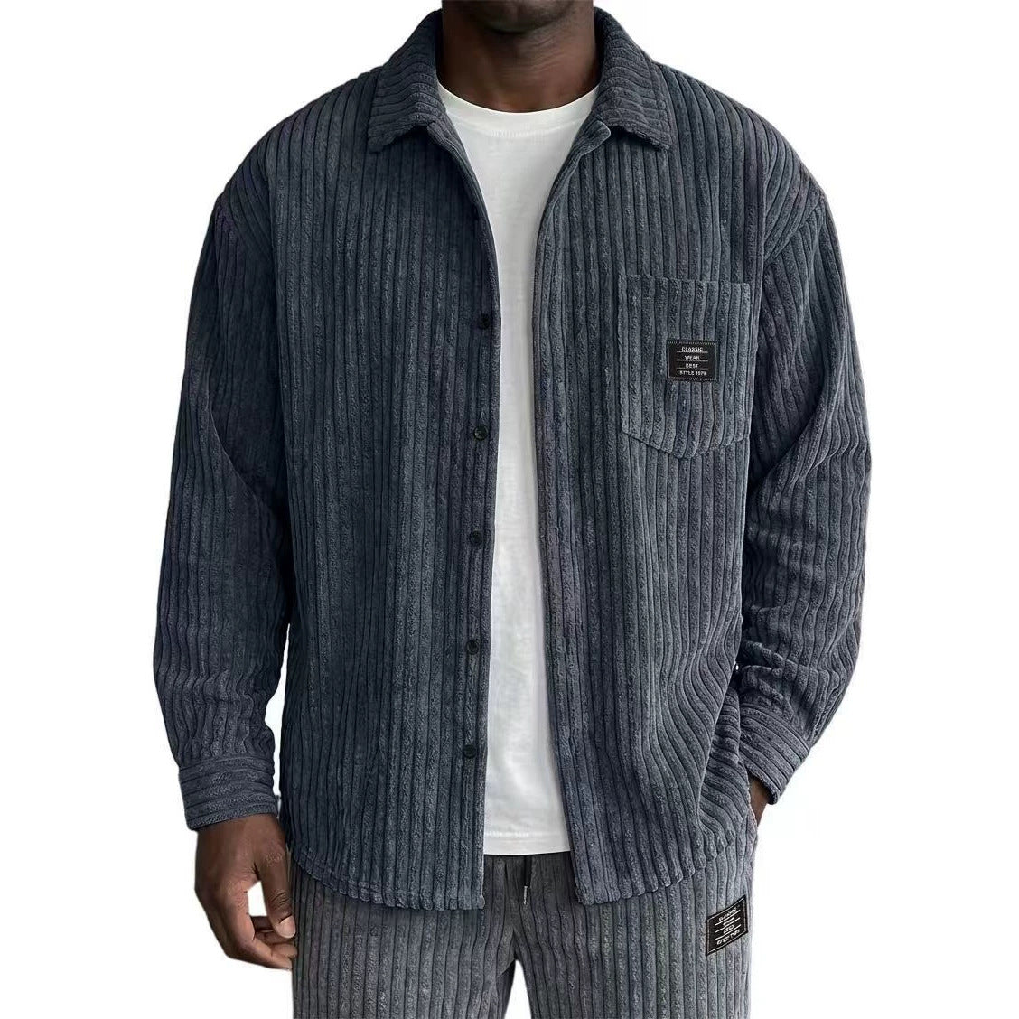 Veste en Corduroy avec poches
