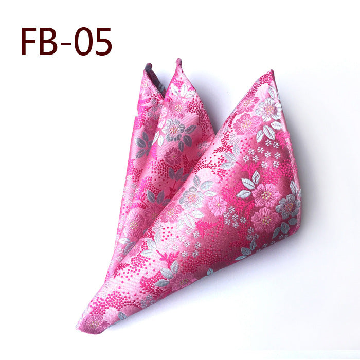 British Business Polyester Fil Jacquard Petite serviette carrée