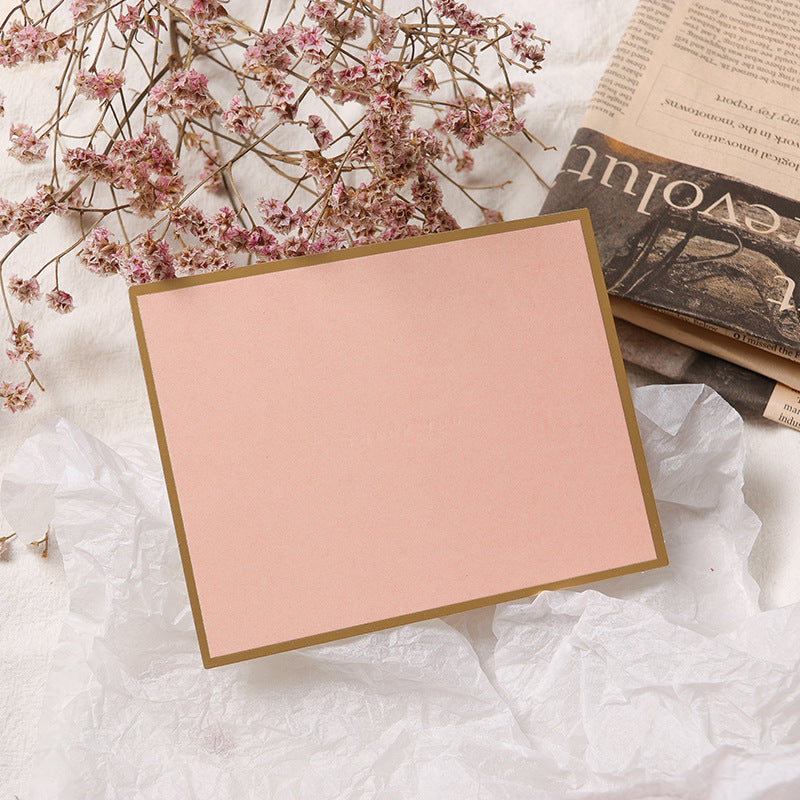 Quartet Bronzing Border Business Petite carte